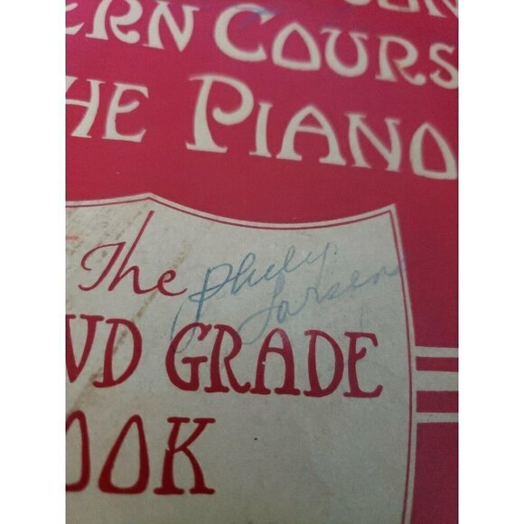 JOHN THOMPSON'S MODERN COURSE FOR THE PIANO 2nd GRADE BOOK c1937 Sheet music - Picture 2 of 7